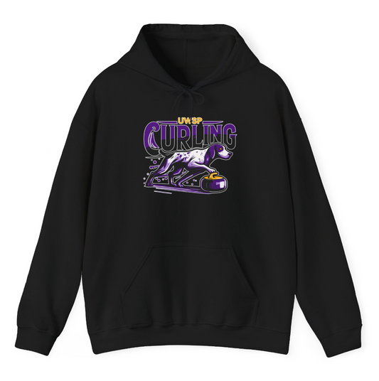 UWSP Curling Slide Hoodie