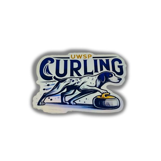 UWSP Curling Sticker